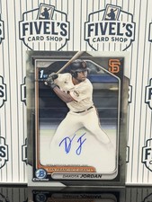 2024 Bowman Chrome Draft Autographs #CPADJ Dakota Jordan