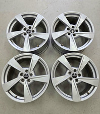 Genuine Audi A4 B9 S Line 19" Alloy Wheels OEM 5x112 Set of 4
