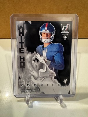 2025 Panini Donruss - Jaxson Dart White Hot Rookies #WHR-JXD Rookie Giants (RC)