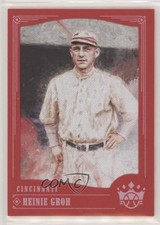 2018 Panini Diamond Kings Red Frame Heinie Groh #46 1u6