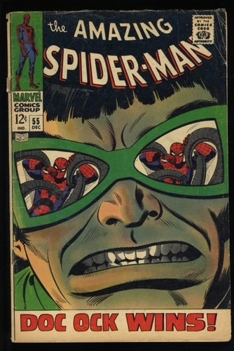 Amazing Spider-Man #55 VG 4.0  Doctor Octopus Appearance! Marvel 1967