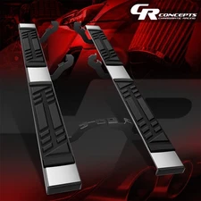 6.5" Side Steel Running Boards Step Nerf Bar For 2019-2025 Ford Ranger Crew Cab