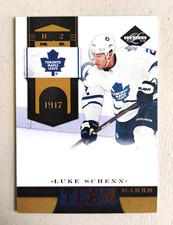 11 12 PANINI LIMITED GOLD TEAM TRADE MARKS LUKE SCHENN /25