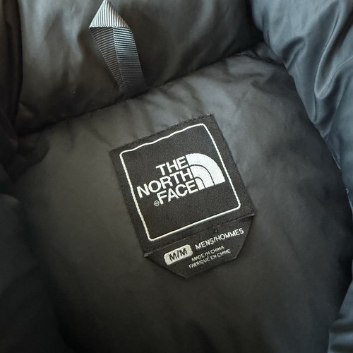 The North Face Nuptse Mens Retro 700 Goose Down Puffer Vest Blue Mens M - Picture 5 of 9