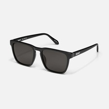 Quay Unplugged Sunglasses - Black Frame / Black Polarized Lens