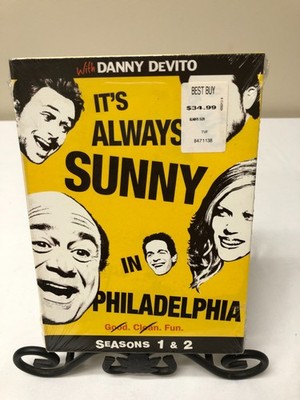 It's Always Sunny in Philadelphia Complete Seasons 1 & 2 DVD Sealed