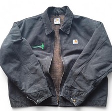 Vintage Carhartt Black Detroit Work Jacket XX...