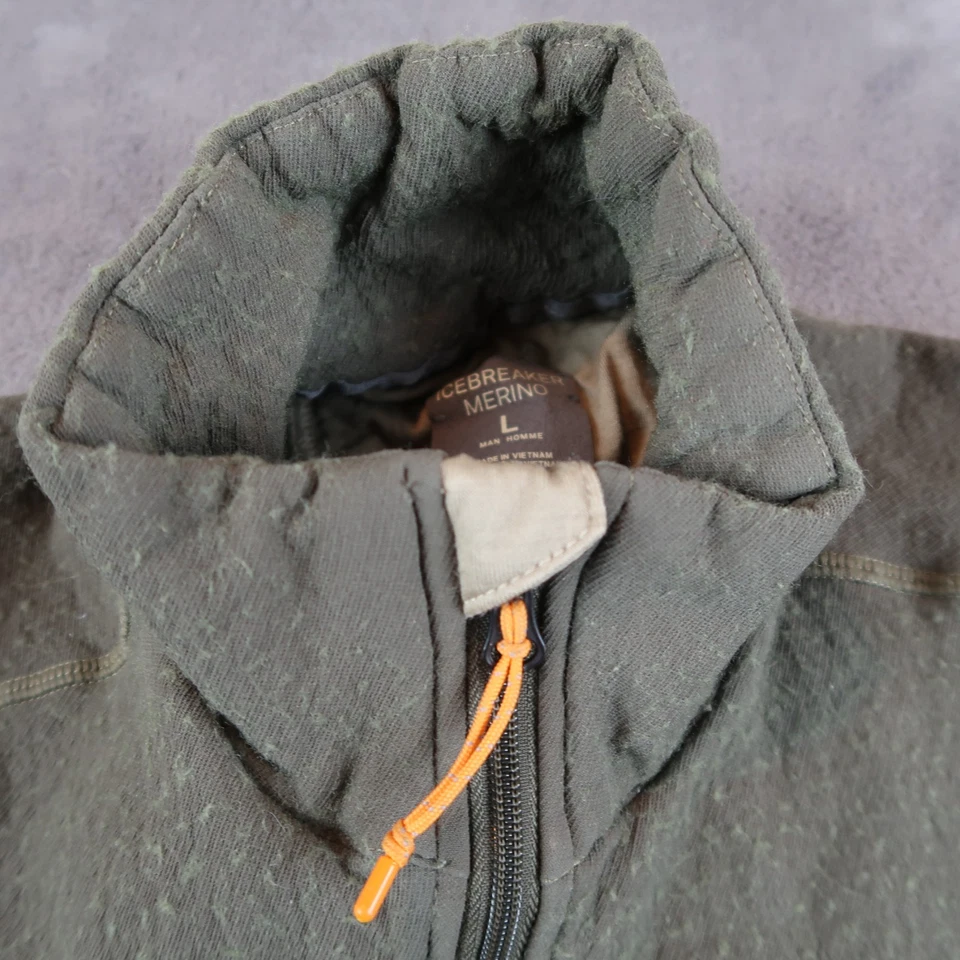 Chaleco aislante Icebreaker Merino RealFLEECE® Ika bolsillos con cremallera talla L para hombre Foto 4 de 4