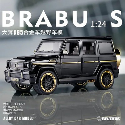 1:24 Benz G65 refit Metal Diecast Toy Car Model High Simulation Toy Vehicle