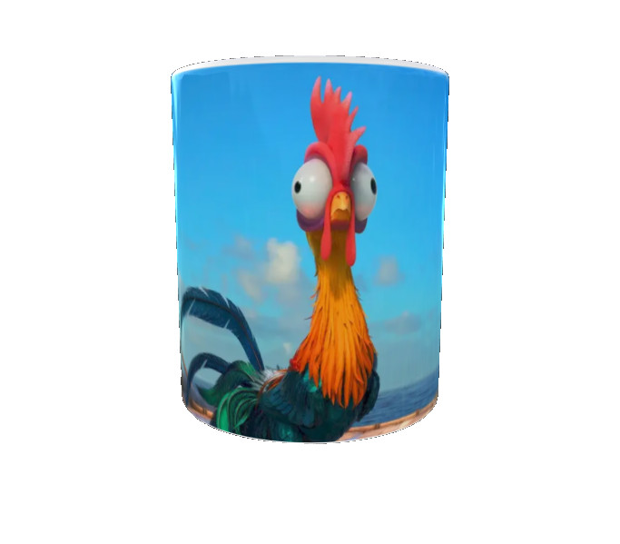 Taza divertida Hey Hey – Moana – Regalo para fans de Disney recubrimiento orca