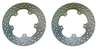Paar Scheiben Vorne Yamaha T-MAX XP530 Iron MAX /Abs 530 2015 - 2017