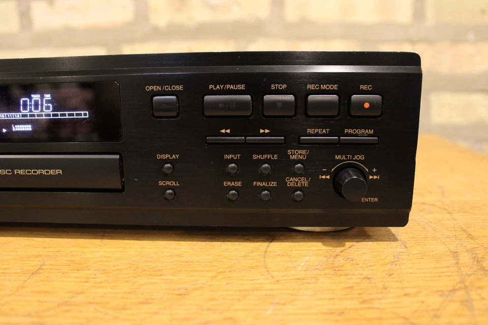 Denon CDR-1000 CD Recorder w/remote SERVICED Fully Functional   - Image 4 of 4