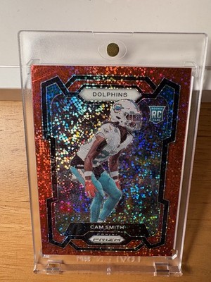 Cam Smith Panini Prizm Red Sparkle Rookie SSP CASE HIT #364