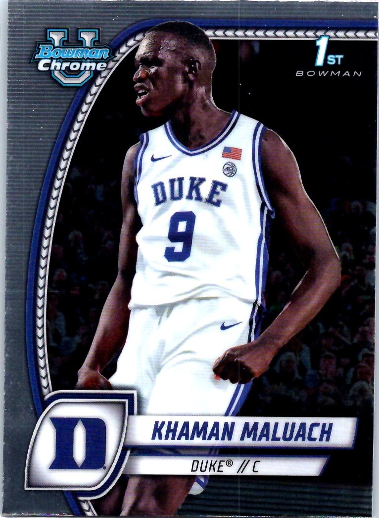 2024-25 Bowman University Chrome #46 Khaman Maluach