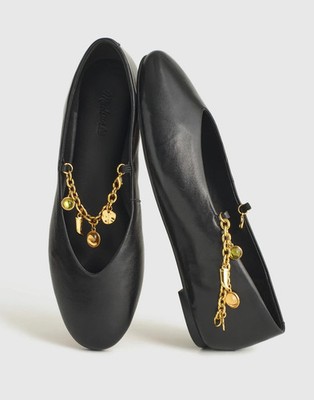 めい　0628 Madewell The Remy Mary Jane Flat in True Black, Size 7 | eBay