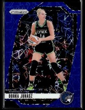 L26,815 - 2024 Panini Prizm WNBA Prizms Blue Velocity #123 Dorka Juhasz