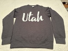Utah Sweatshirt Crewneck Pullover Gray Women's Size Small - NEW without Tag