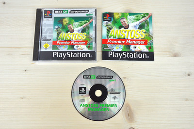 PS1 - Anstoss Premier Manager - (OVP, mit Anleitung)