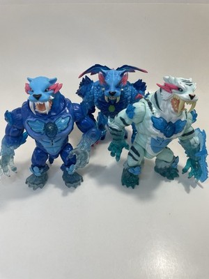 Mr. Beast Labs 8 Inch Figure Lot Of 3 Panthers Light And Sound Working 