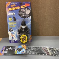 Modellino Star Wars Darth Vader Parasail Kite anni '90 e Death Star Kite, nuovo