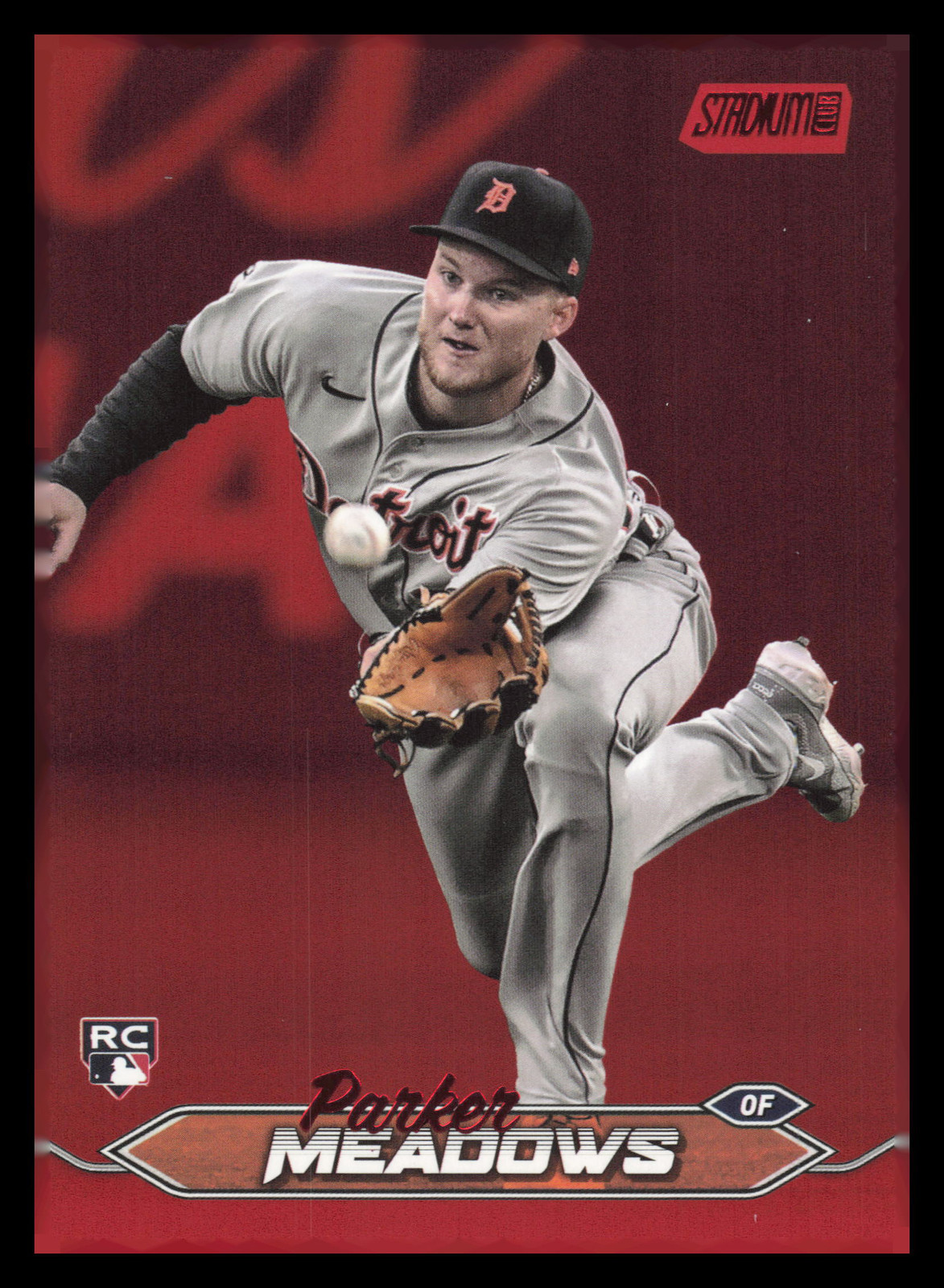 2024 Stadium Club Red Foil #105 Parker Meadows