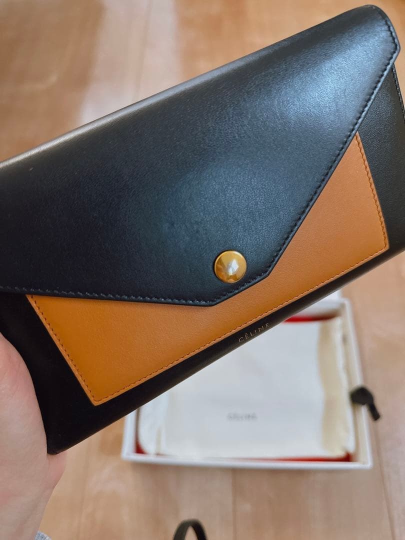 CELINE Tri Folded Multi Function Long Wallet From… - image 2