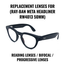 Ray-Ban Meta Headliner RW4013 Replacement Lens Reading/Bifocal/Progressive Lens