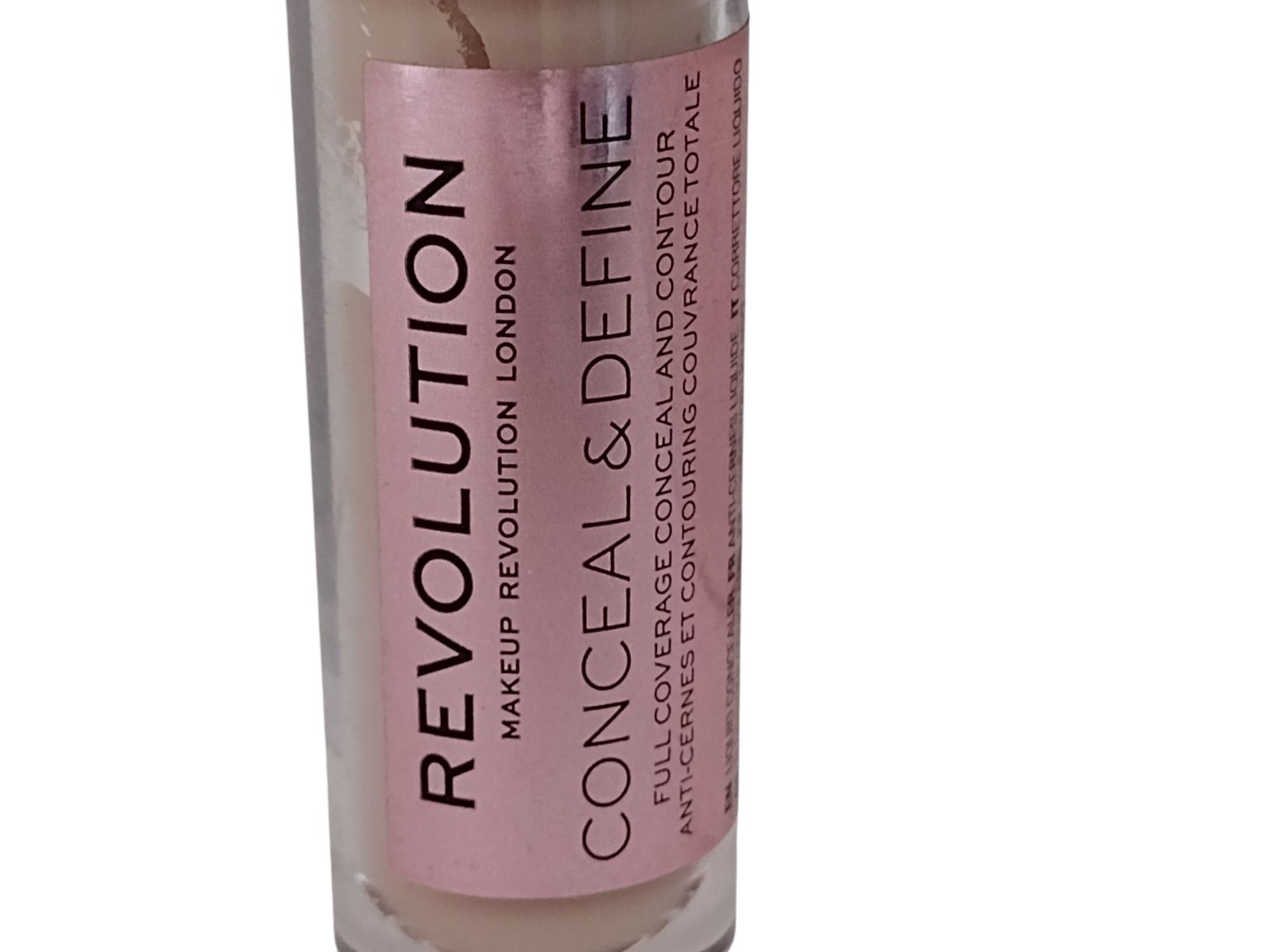 Makeup Revolution CONCEAL & DEFINE Full Coverage Liquid Concealer & Contour C5