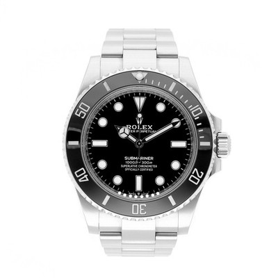 ROLEX SUBMARINER NO DATE 41 REF. 124060 BLACK DIAL EDELSTAHL 2023 FULL SET