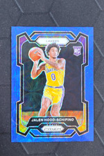 2023-24 Panini Prizm Jalen Hood-Schifino Blue Choice RC Rookie /49 #145 Lakers