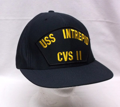 USS Intrepid CVS II Navy Snapback Hat