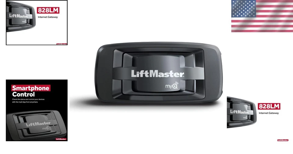 Puerta de enlace Ethernet MyQ para seguridad + abridores 2.0 Foto 2 de 4