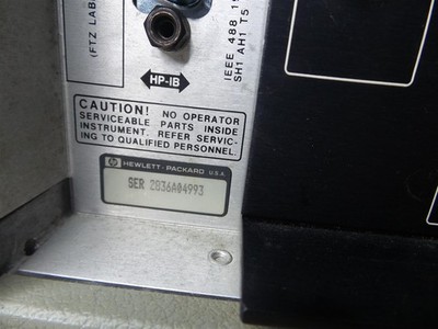 HP 8903B Audio Analyzer for sale online | eBay