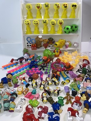 Mixed Junk Drawer Bottom Toy Box Lot Boys Girls Fidget Poppers Pinata Party 85+