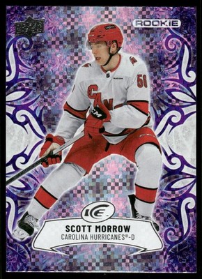 2024-25 Upper Deck Ice Purple #123 Scott Morrow - HKY