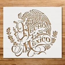 Mexico Themed Wall Art Reusable Plastic Stencil for Home Decor - StencilAir