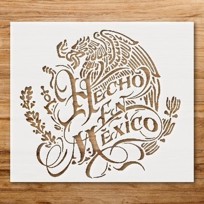 Mexico Themed Wall Art Reusable Plastic Stencil for Home Decor - StencilAir