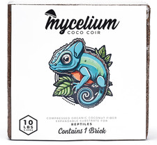 Coco Coir Brick I Expandable Organic Coconut Fiber Substrate for Terrarium I Ide