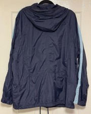 Pretty Green Blue Nylon Outer Shell Coats, Jackets Waistcoats