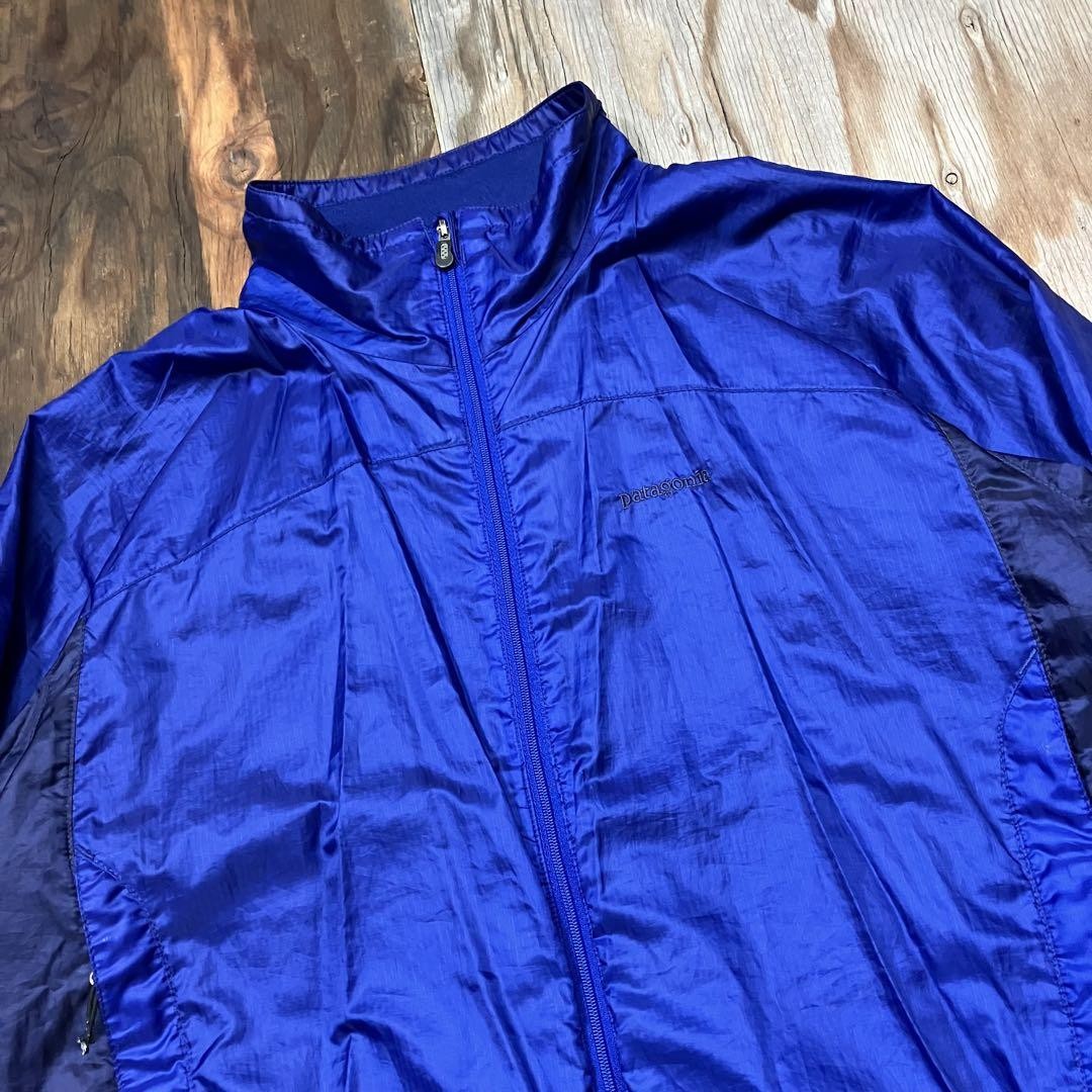 Patagonia 00S Zephyr Jacket Blue Nylon Fleece | eBay