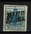 1850, 9 Kr. " RIED"
