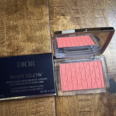 Christian Dior Rosy Glow Blush 061 Poppy Coral 0.15oz / 4.4g Full Size