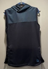 And1 Tank Top Size Small Hoodie Basketball Blue Knit Athletic Wear