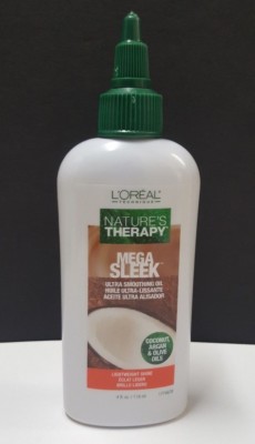 Nature's Therapy Mega Sleek Ultra Smoothing Oil by L'Oréal - 4 fl oz