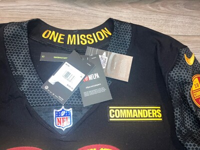 Chase Young Washington Commanders NFL Nike OnField Black Vapor