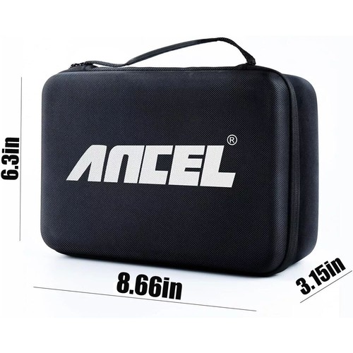 ANCEL Protective Case Waterproof Shockproof Eva Bag Storage Box for S100 S3000 - Picture 2 of 10