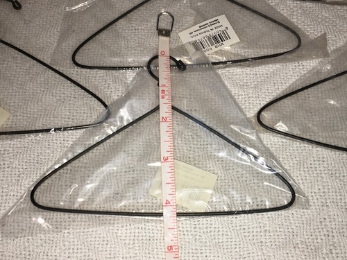 EINE BOX 72 STÜCK 6"" X 4,5"" PUPPENKLEIDUNG METALLAUFHÄNGER RACKS ARTIKEL WMB600 - Bild 8 von 8