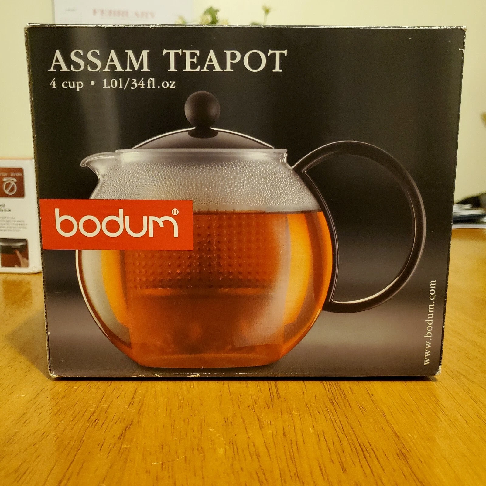 BODUM - ASSAM TEAPOT - 4 Cup