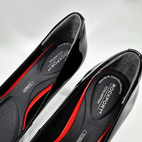 Rockport Total Motion A11798 Pump Heel Black Women's Size 8.5 M Slip On - Picture 4 of 10