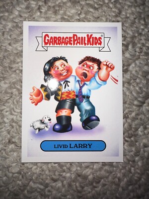Garbage Pail Kids We Hate the 80's TV Shows & Ads 5b Livid Larry GPK Topps